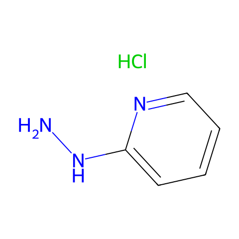2-肼基吡啶盐酸盐结构图