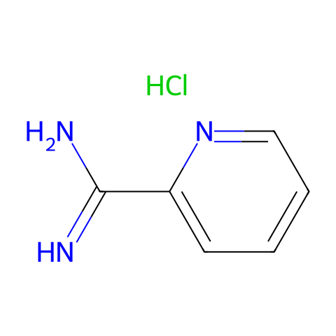 2-脒基吡啶盐酸盐结构图