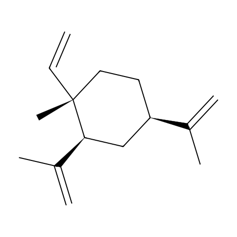 β-榄香烯结构图