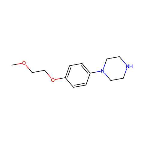 1-[4-(2-METHOXY-ETHOXY)-PHENYL]-PIPERAZINE结构图