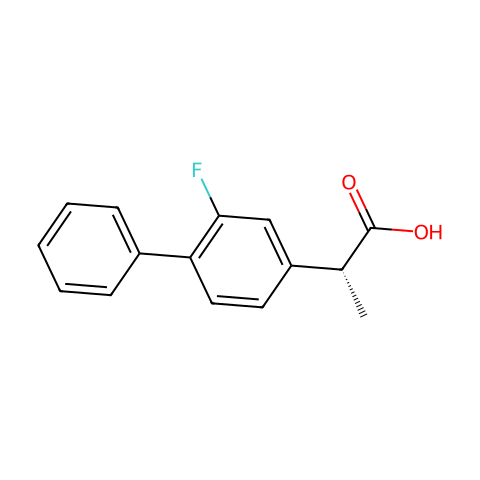 (R)-2-Flurbiprofen结构图