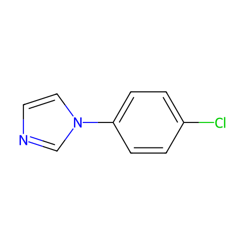1-(4-CHLOROPHENYL)IMIDAZOLE结构图