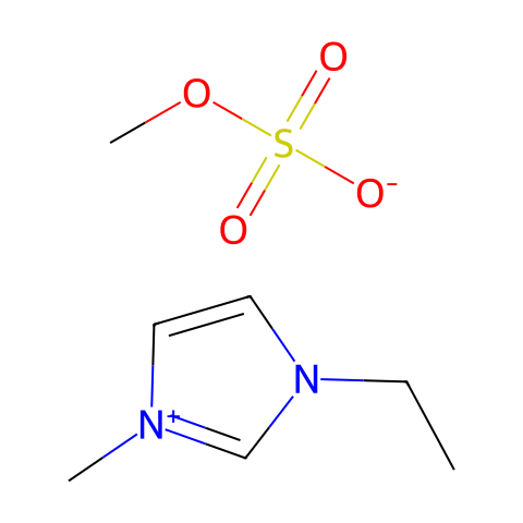 1-Ethyl-3-Methylimidazolium Methylsulfate结构图