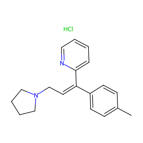 (Z)-Triprolidine Hydrochloride结构图