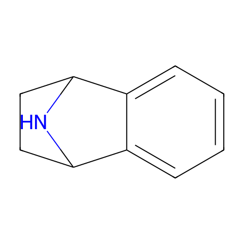 1,2,3,4-tetrahydro-naphthalen-1,4-imine结构图