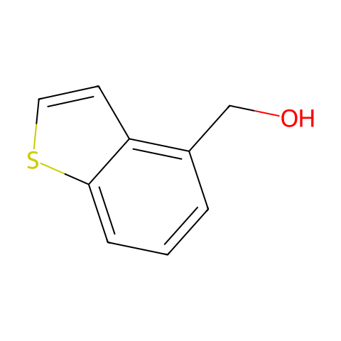 (1-苯基噻吩-4-基)甲醇结构图