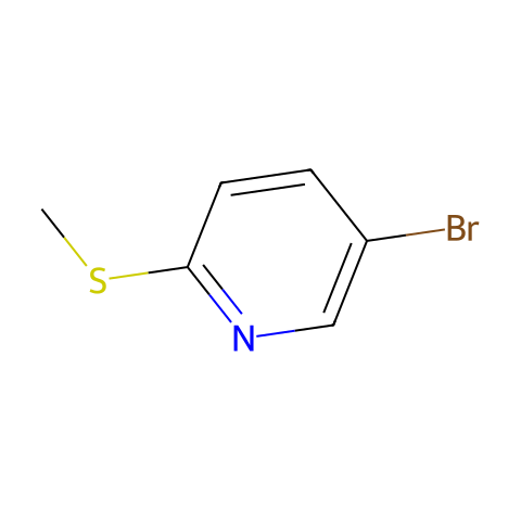 5-溴-2-(甲硫基)吡啶结构图