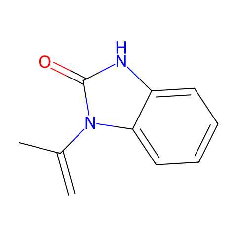 1,3-二氢-1-(1-甲基乙炔基)-2H-苯并咪唑-2-酮结构图