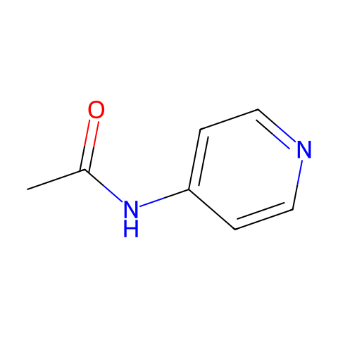 4-乙酸胺基嘧啶结构图