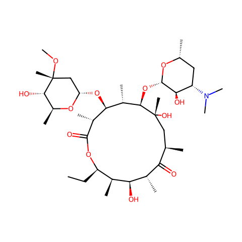 Erythromycin B结构图