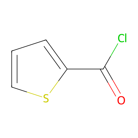2-噻吩碳酰氯结构图