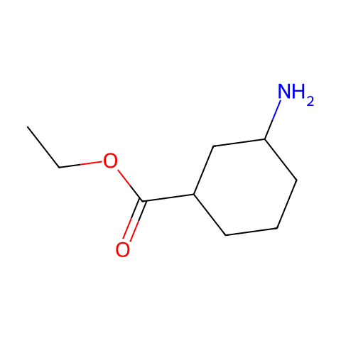 Ethyl 3-aminocyclohexanecarboxylate结构图