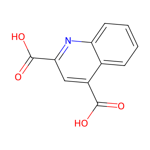 喹啉-2,4-二羧酸结构图