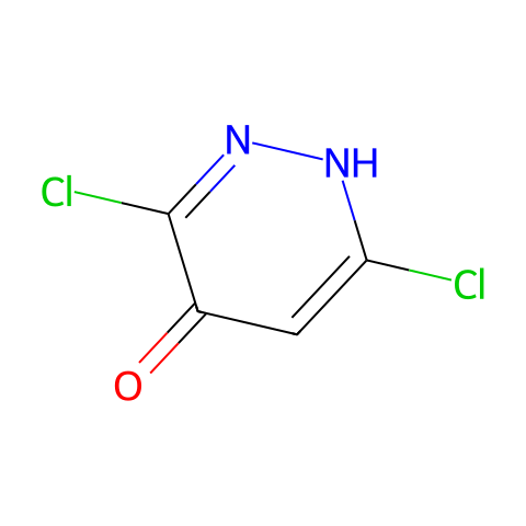 4(1H)-Pyridazinone, 3,6-dichloro-结构图