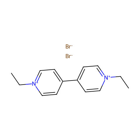 1,1-Diethyl-4,4-Bipyridinium Dibromide结构图