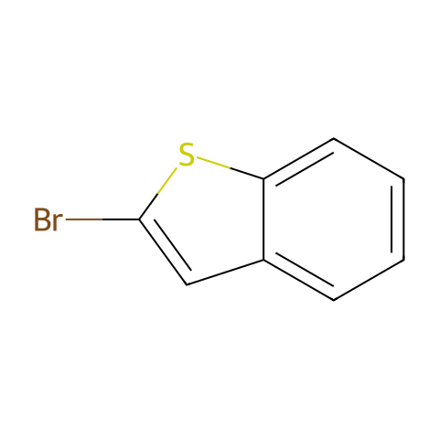 2-溴苯并[b]噻吩结构图