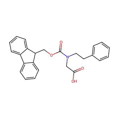 FMOC-(PHENETHYL)GLY-OH结构图