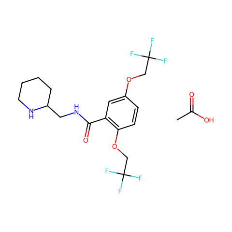 Flecainide Acetate结构图