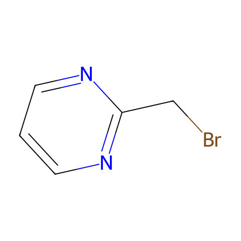 2-(Bromomethyl)pyrimidine结构图