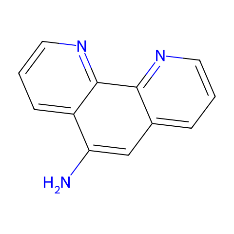 1,10-菲罗啉-5-氨基结构图