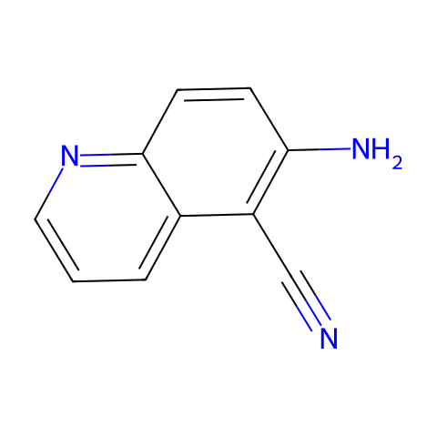 6-Amino-Quinoline-5-Carbonitrile结构图