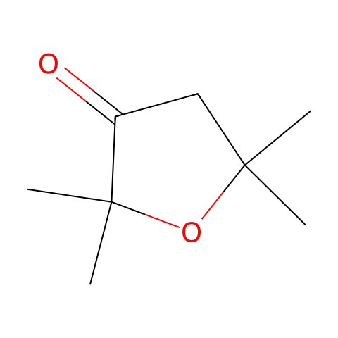 二氢-2,2,5,5-四甲基-3（2H）-呋喃酮结构图
