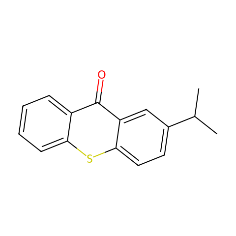 2-异丙基硫杂蒽酮结构图