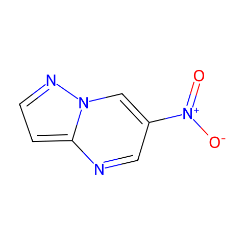 6-硝基吡唑[1,5-A]嘧啶结构图