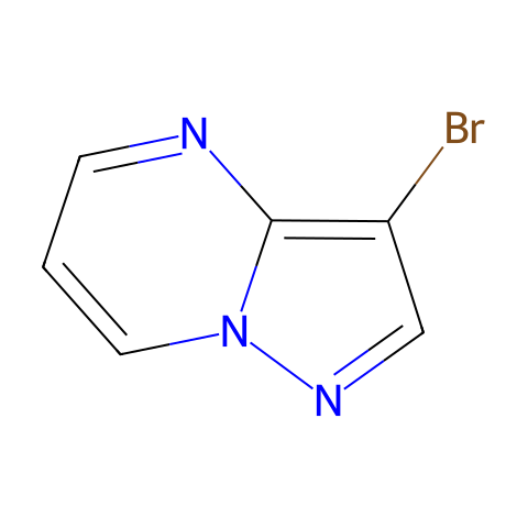 3-溴吡唑[1,5-A]嘧啶结构图