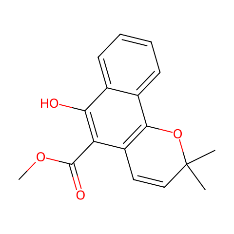 大叶茜草素结构图