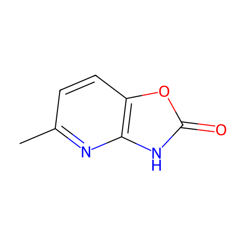 5-甲基恶唑并[4,5-B]吡啶-2(3H)-酮结构图