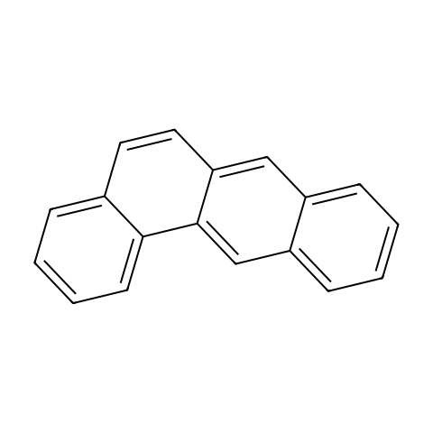 苯并(a)蒽结构图