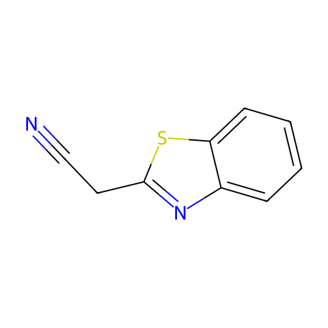苯并噻唑-2-乙腈结构图