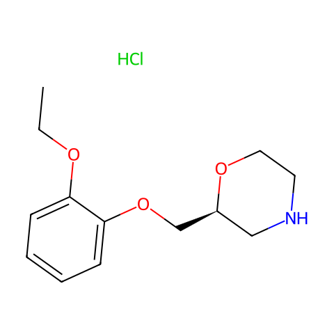 (S)-Viloxazine Hydrochloride结构图