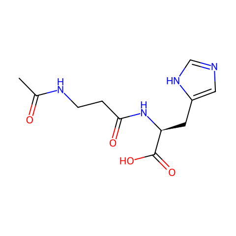 N-Acetyl-L-carnosine结构图