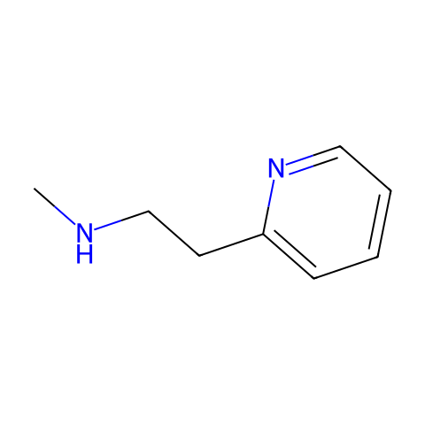 2-(2-METHYLAMINOETHYL)PYRIDINE结构图