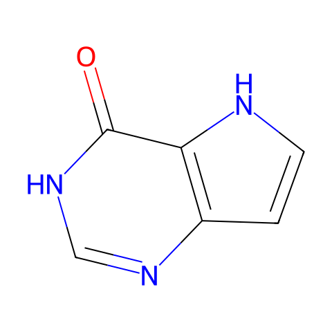 1,5-二氢-4H-吡咯并[3,2-D]嘧啶-4-酮结构图