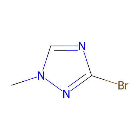 3-溴-1-甲基-1,2,4-噻唑结构图