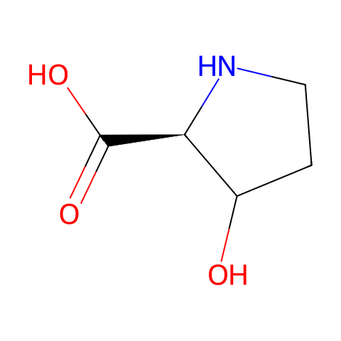 3-hydroxyproline结构图