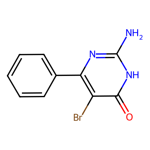 Bropirimine结构图