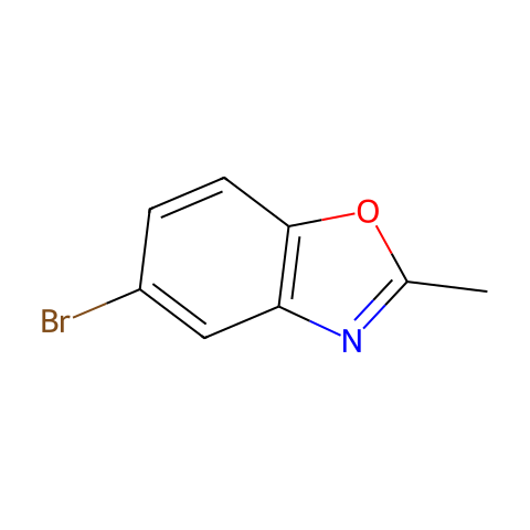 5-溴-2-甲基-1,3-苯并恶唑结构图