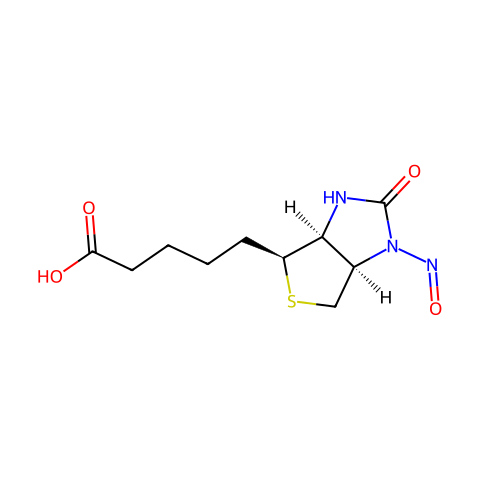 1′-亚硝基生物素结构图