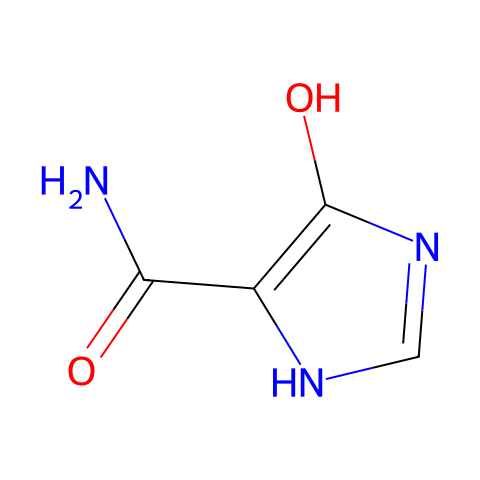 5-Hydroxy-3H-imidazole-4-carboxamide结构图