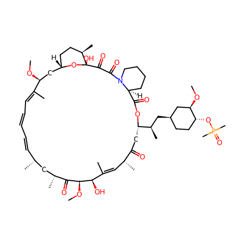Ridaforolimus (Deforolimus, MK-8669)结构图