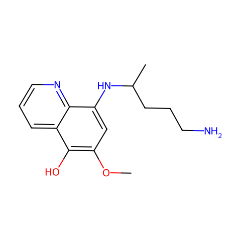 5-hydroxyprimaquine结构图