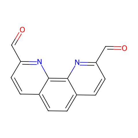 1,10-菲啰啉-2,9-二甲醛结构图