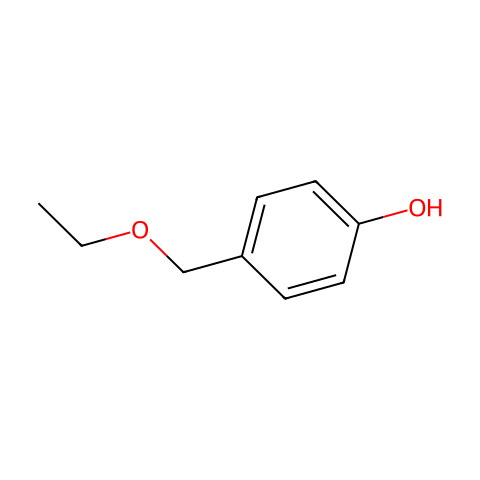 4-(Ethoxymethyl)phenol结构图