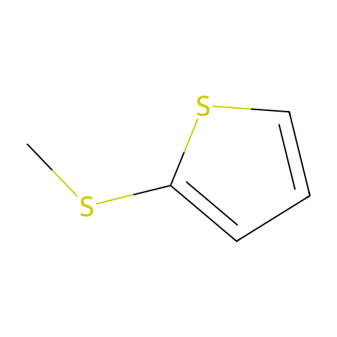 2-(甲基硫代)噻吩结构图