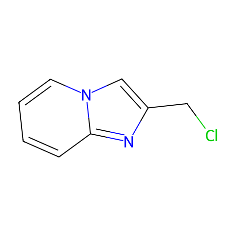 2-氯甲基咪唑并[1,2-A]吡啶盐酸盐结构图