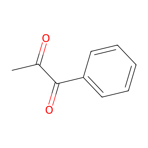 1-苯基-1,2-丙二酮结构图